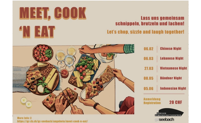 Meet, Cook'n'Eat Tickets