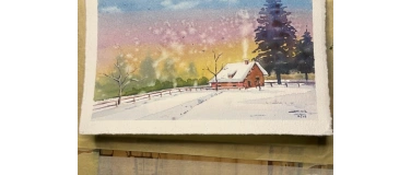 Event-Image for 'Aquarelle Weihnacht Karte Malen'