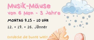 Event-Image for 'Musik-M&auml;use mit Daniela - 3er Block'