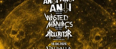 Event-Image for 'Demonology: ANTI ANTI ANTI + Wasted Maniacs + Hellbiter'