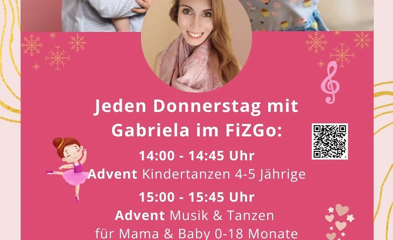 Mama und Baby Adventskurs - Musik und Tanzen mit Gabriela Tickets