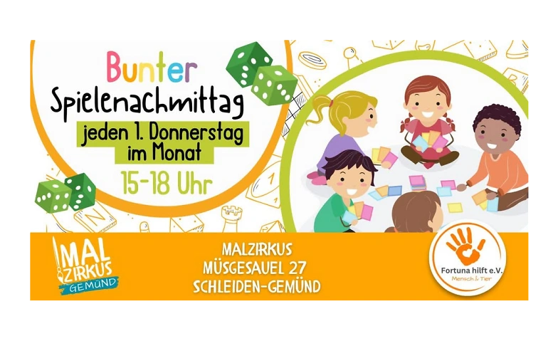 Bunter Spielenachmittag Tickets