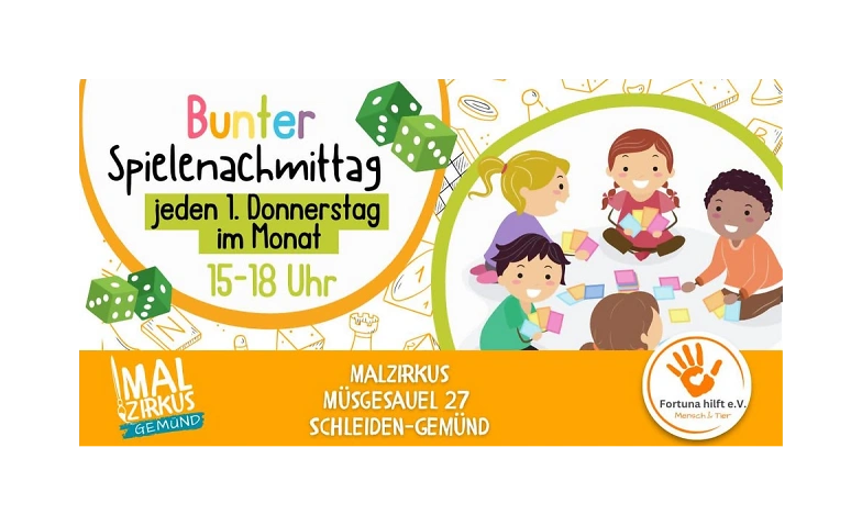 Bunter Spielenachmittag Tickets