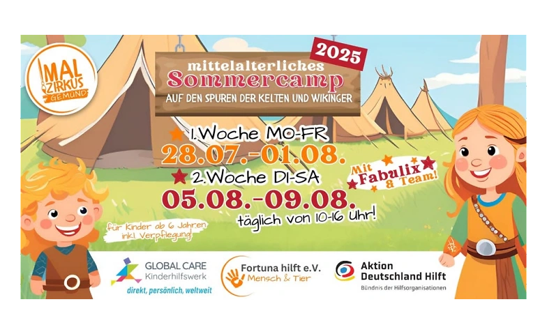 Mittelalterliches Sommercamp 2025 Woche 2 ${singleEventLocation} Tickets