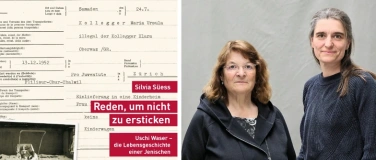 Event-Image for 'Lesung mit Silvia S&uuml;ess und Uschi Waser: &laquo;Reden, um nicht zu'