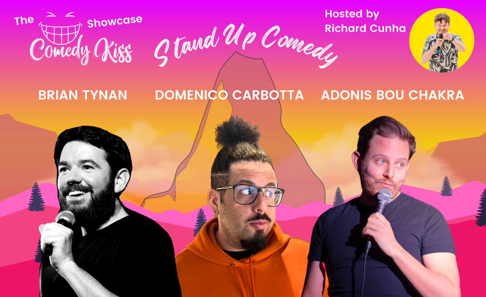 Comedy Kiss Showcase Tickets