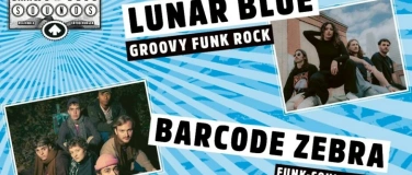 Event-Image for 'SMALL TOWN SOUNDS VOL. 28: LUNAR BLUE & BARCODE ZEBRA'