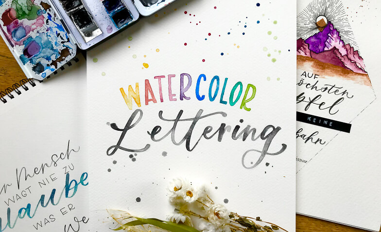 Event-Image for 'Handlettering mit Wasserfarbe'