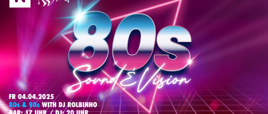 Event-Image for 'Sound & Vision - 80's & 90's with DJ Rolbinho'