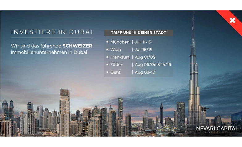 Investiere in den Dubai Immobilienmarkt - Europa Tour ${singleEventLocation} Tickets