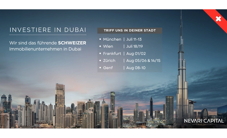 Investiere in den Dubai Immobilienmarkt - Europa Tour ${singleEventLocation} Tickets