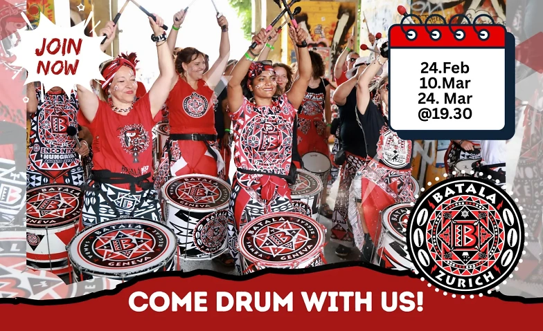 Percussion Taster Session with Batala Zurich Tickets