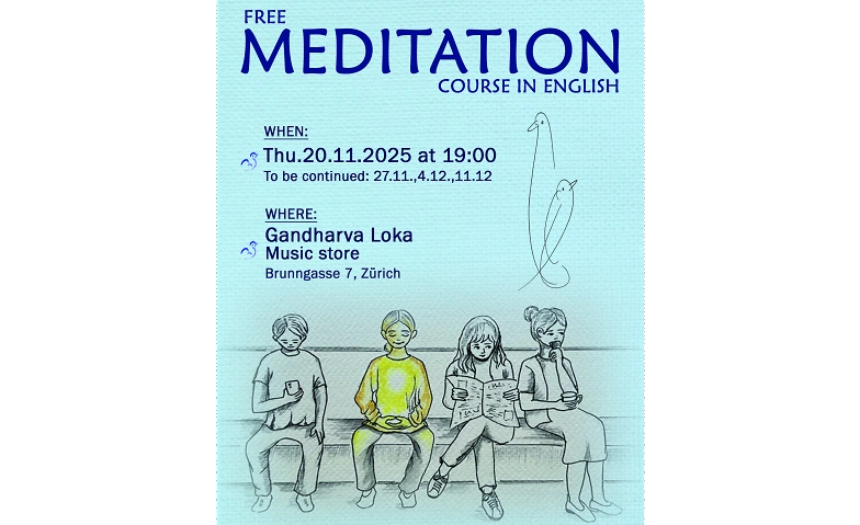 Event-Image for 'Free Meditation Course in English – Discover Inner Peace'