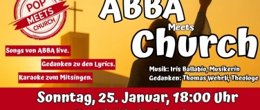 Event-Image for 'ABBA Meets Church &ndash; Popmusik trifft Lebensfragen'