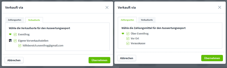 Abrechnung neu I DE