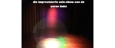 Event-Image for 'Allein &ndash; die improvisierte Solo-Show mit da vorne links'