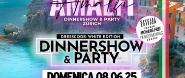 Event-Image for 'AMALFI • DINNERSHOW & PARTY • SONNTAG 08.06.25'