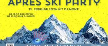 Event-Image for 'Apr&egrave;s Ski Party im Wyns Pub Wynental'