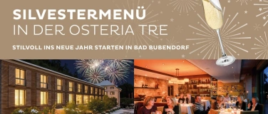 Event-Image for 'Silvester-Menü in der Osteria Tre im Hotel Bad Bubendorf'