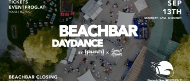 Event-Image for '[push] x Sunset Affairs DAYDANCE closing @ BEACHBAR Bregenz'