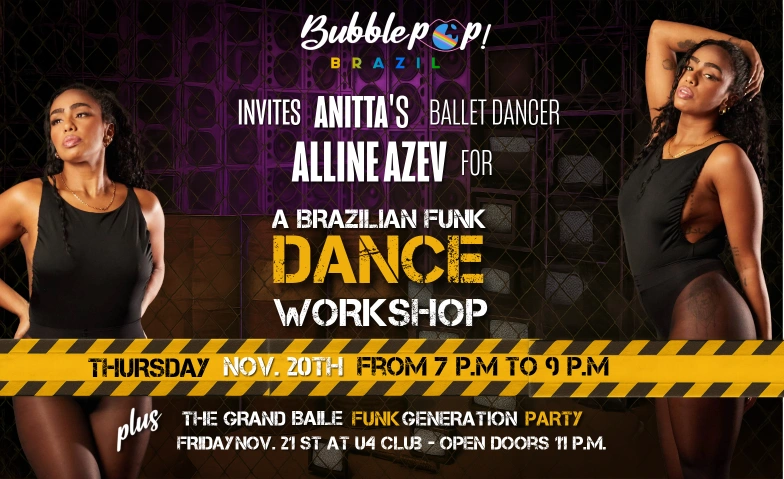 LARICA - BR FUNK DANCE WORKSHOP with ALLINE AZEV + PARTY Billie's Studio, Capistrangasse 10, 1060 Wien Tickets