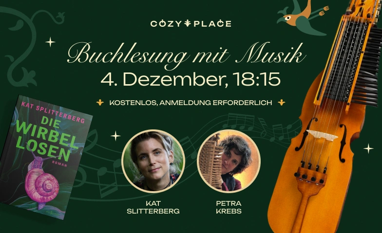 Buchlesung mit Musik Cozy Place, Leonhardsgraben 52, 4051 Basel Tickets