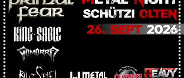 Event-Image for 'Metal Night Sch&uuml;tzi Olten #4'