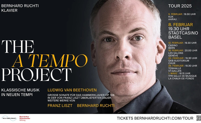 Bernhard Ruchti Tour 2025 &ndash; Stadtcasino Basel ${singleEventLocation} Tickets