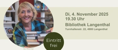 Event-Image for 'Luzia Stettler präsentiert die 12 Bücher-Dates Titel 2025'