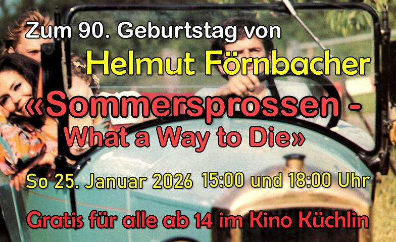 Event-Image for 'Gratis ins Kino: "Sommersprossen" Helmut F&ouml;rnbacher'