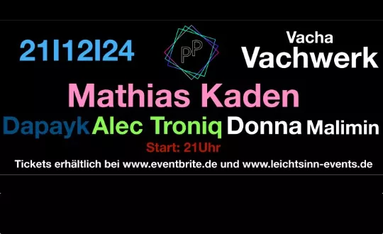 Sponsoring-Logo von Pitch Please /Mathias Kaden/Dapayk/Alec Troniq uvm.. Event