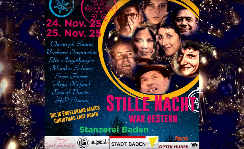 Event-Image for 'Stille Nacht war gestern'
