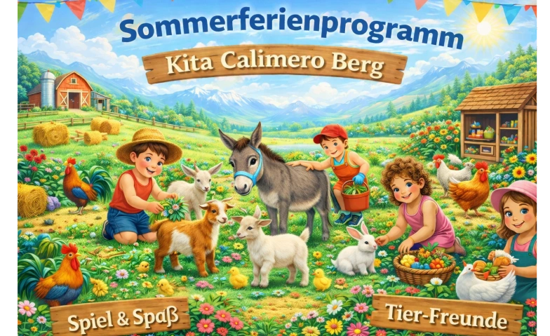 Sommerferienprogramm Bauernhof Woche von 06. - 10. Juli 2026 Tickets