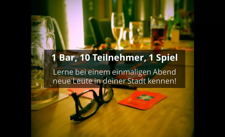 1 Bar, 10 Teilnehmer, 1 Spiel - Socialmatch (40-60 Jahre) Besitos, Goseriede, 30159 Hannover Billets