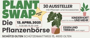 Event-Image for 'Plantswap.ch - Pflanzenbörse'