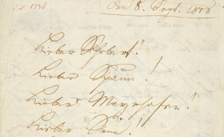 SonntagsKonzert  Ganz Schubert - Lieder und Leben Tickets