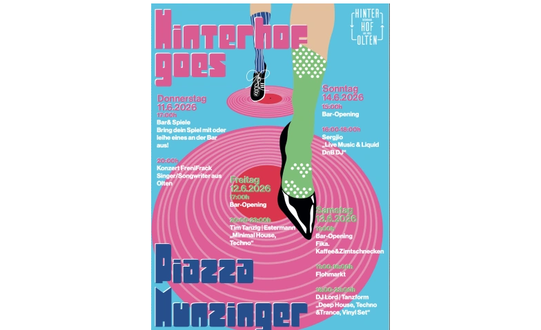 Event-Image for 'Hinterhof Olten goes Piazza Munzinger'