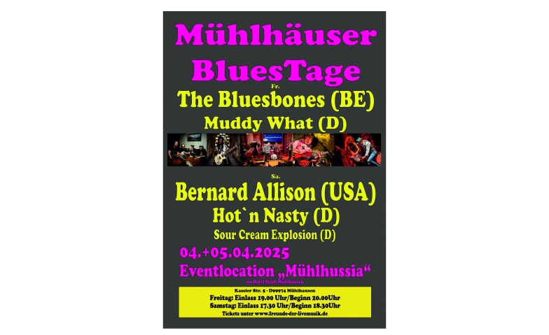 M&uuml;hlh&auml;user BluesTage ${singleEventLocation} Tickets