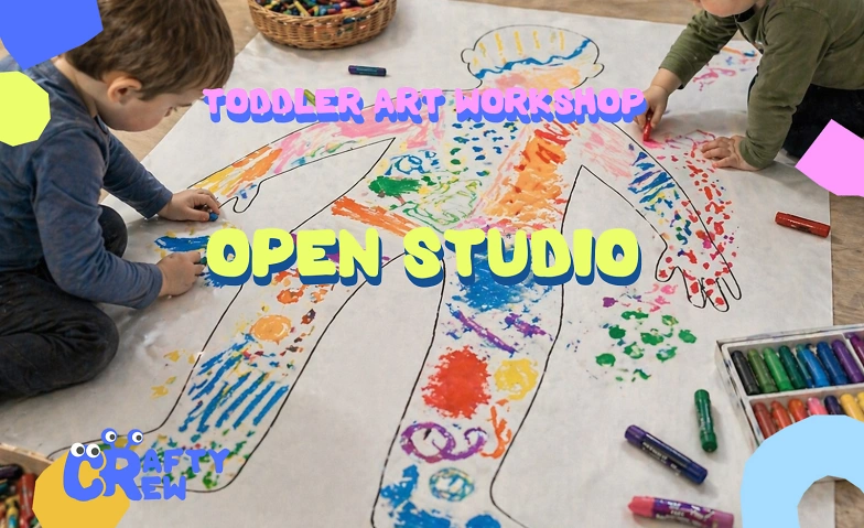 Toddler art workshops - Open Studio Billets