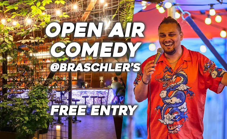 Open Air Comedy at Braschlers : Free Entry! Braschler's, Geroldstrasse 23, 8005 Zürich Tickets