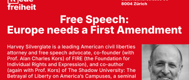 Event-Image for 'Free Speech: Europe needs a First Amendment'