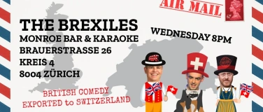 Event-Image for 'Brexiles - English Comedy Night in Zurich Kreis 4'