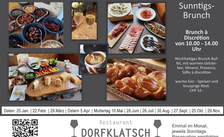Sonntagsbrunch fein &amp; gsellig Tickets