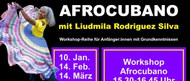 Event-Image for 'AFROCUBANO f&uuml;r Anf&auml;nger:innen mit Grundkenntnissen'