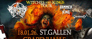 Event-Image for 'Burning Witches / Gomorra / Hammer King - Heavy Metal Night'