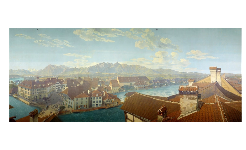 Thun-Panorama: Das Rundbild von Marquard Wocher Thun-Panorama, Schadaupark, 3602 Thun Tickets