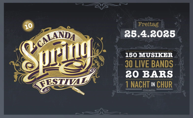 Calanda Spring Festival 2025 Stadt Chur, Altstadt Chur, 7000 Chur Billets