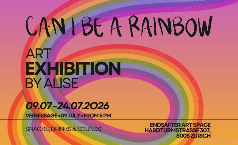 Event-Image for 'Can I Be A Rainbow? &ndash; Abstrakte Malerei von Alise'