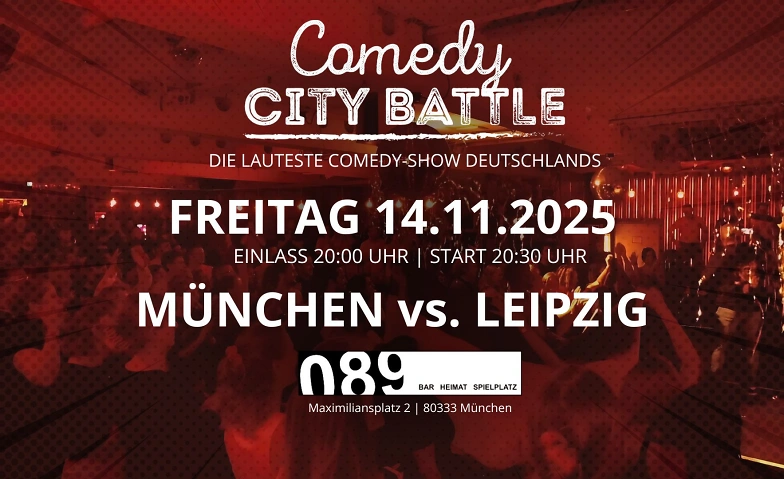 Comedy City Battle - die lauteste Comedyshow Deutschlands Tickets