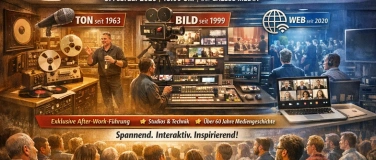 Event-Image for 'F&uuml;hrung bei Gallus Media &ndash; Zeitreise durch TON, BILD und WEB'